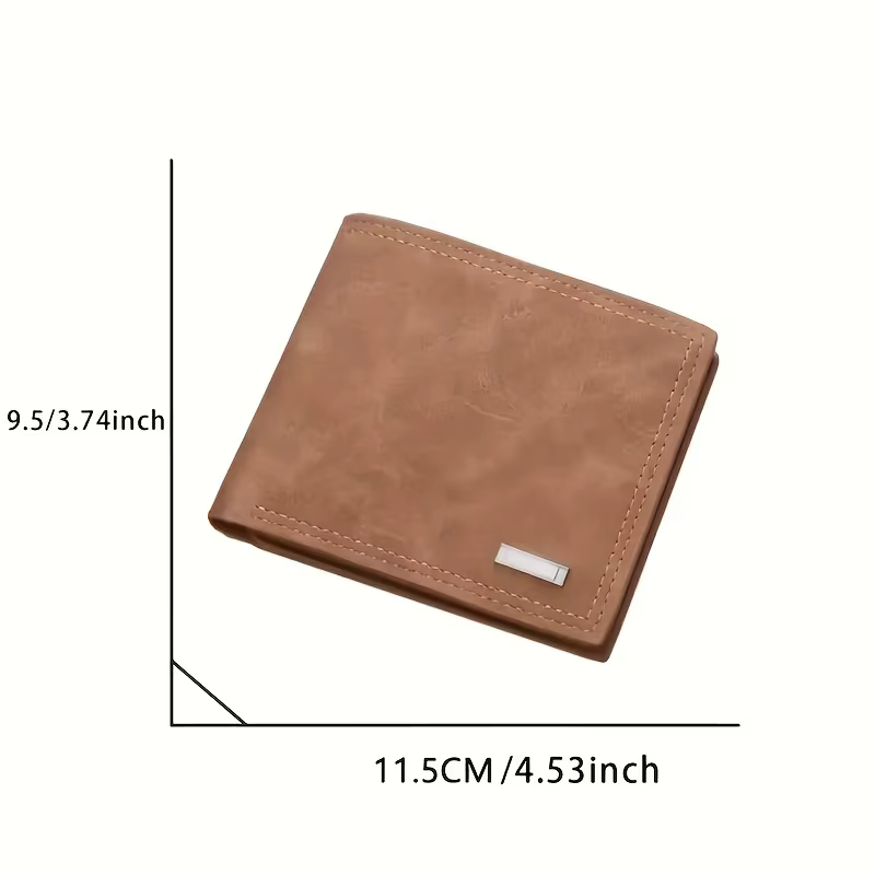 Portefeuille photo personnalisé pour homme