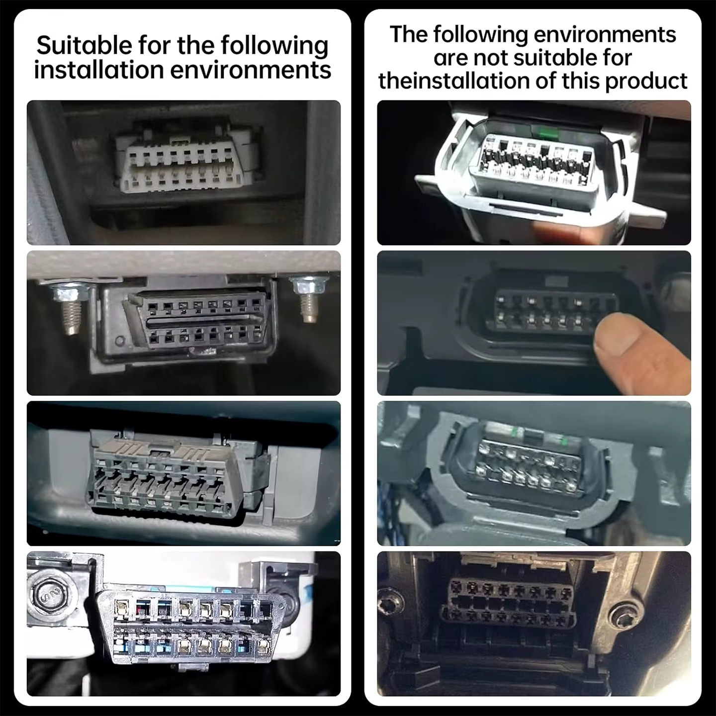 Outil de verrouillage antivol de port OBD2, protecteur de port OBD pour voitures/SUV/camions, protecteur antivol de verrouillage obd2