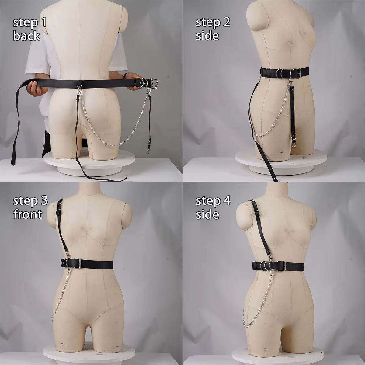 Ceinture Punk Style de rue pour femmes