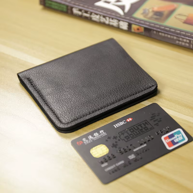 Portefeuille en cuir véritable pour hommes, décontracté, design de luxe, court, porte-cartes mince, sac d'argent solide, marque célèbre, portefeuille minimaliste fin