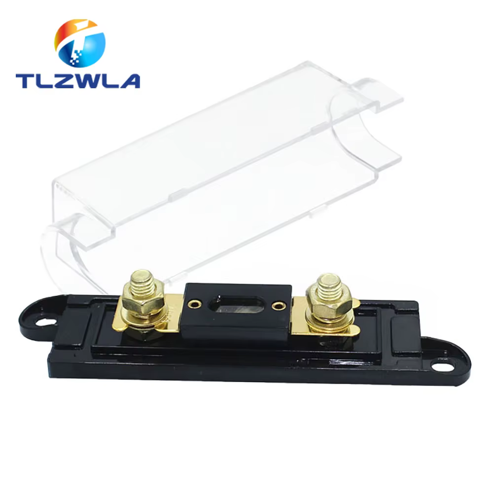 1 jeu de porte-fusibles ANL, fusible boulonné, porte-fusibles automobiles, lien Fusible avec fusible 40A 60A 80A 100A 200A 250A 300A, fusibles AMP