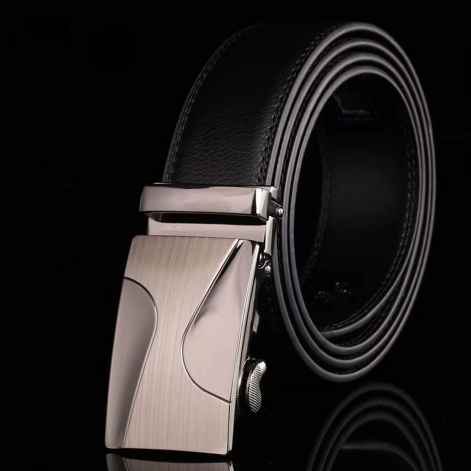 Ceinture en cuir de haute qualité pour hommes, surintendant, sangle de taille, designer de luxe, structure automatique, environnement