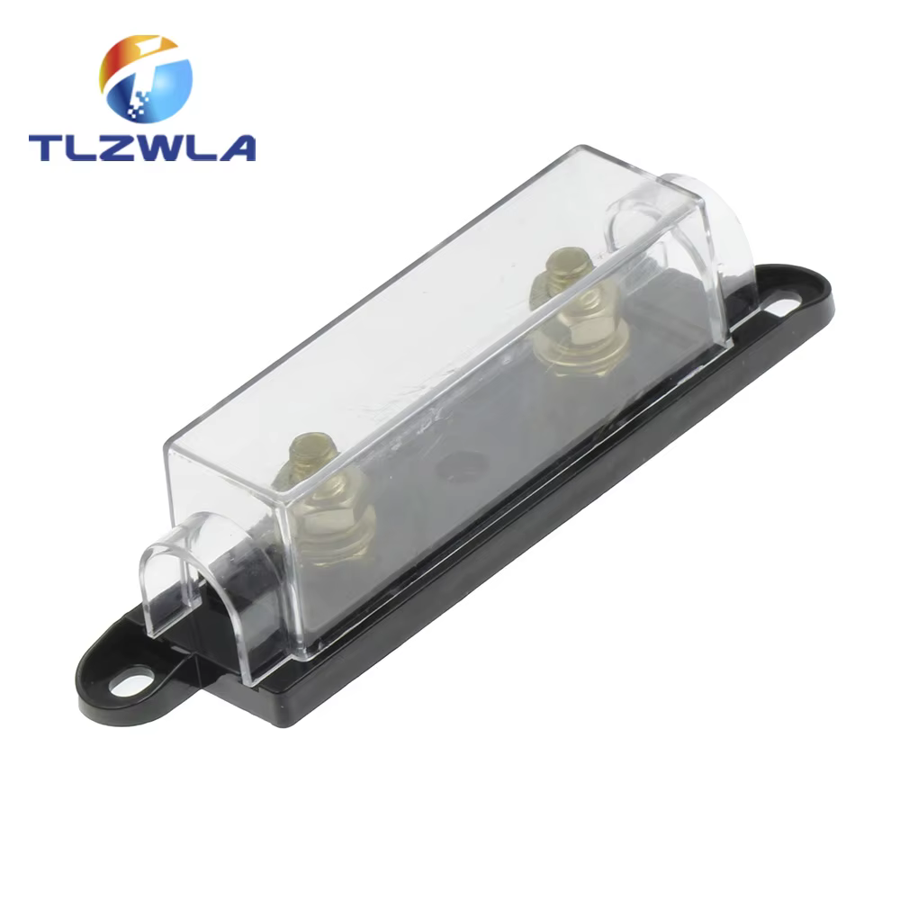 1 jeu de porte-fusibles ANL, fusible boulonné, porte-fusibles automobiles, lien Fusible avec fusible 40A 60A 80A 100A 200A 250A 300A, fusibles AMP