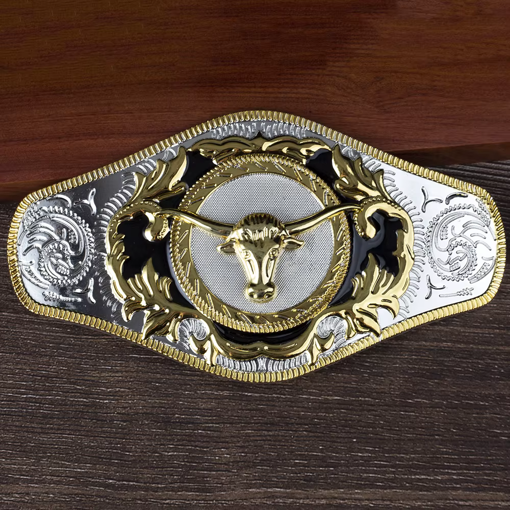 Accessoires de ceinture en alliage Double couleur
