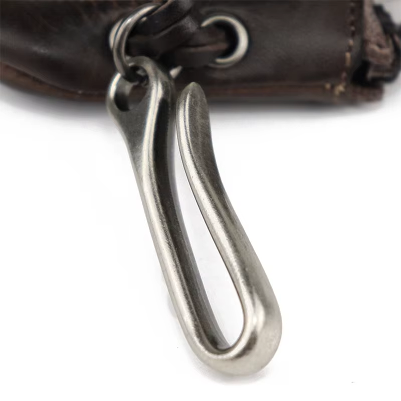 Porte-clés en cuir Original pour hommes, court, Vintage, fait à la main, fermeture éclair, porte-clé de voiture, porte-monnaie, étui pour cartes, organisateur de femme de ménage