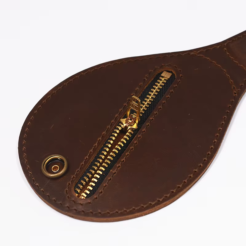 100% porte-monnaie en cuir véritable Boston