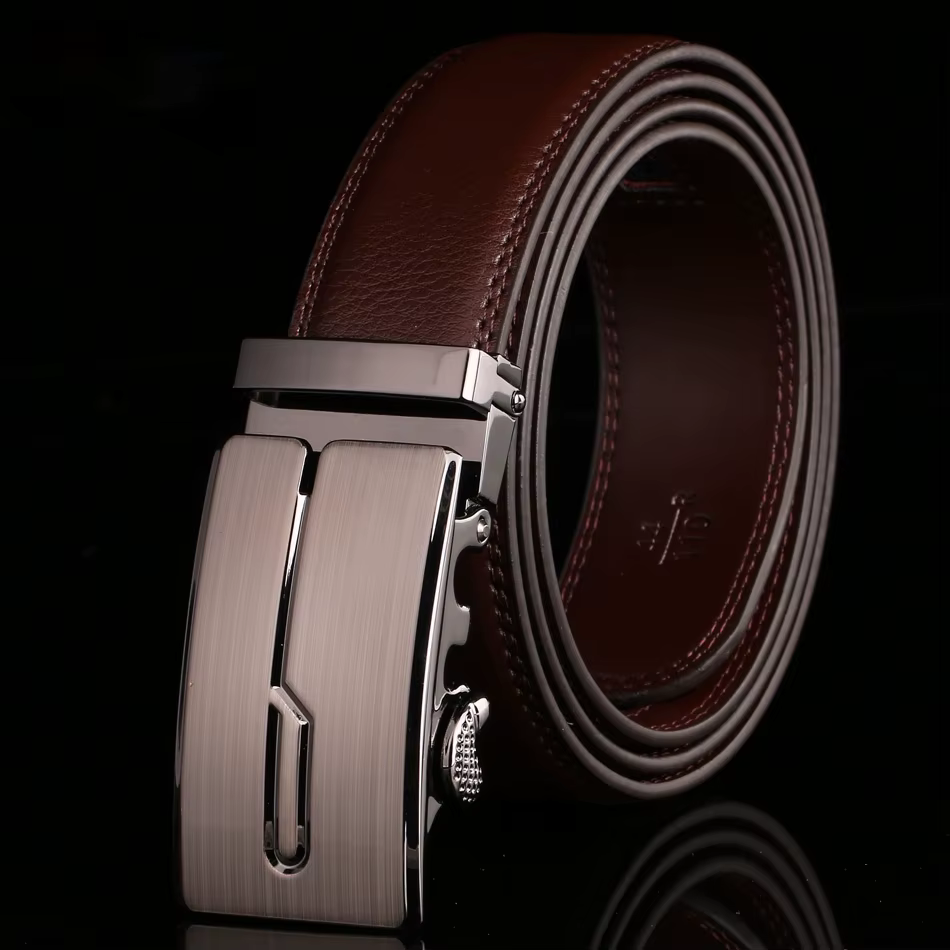 Ceinture en cuir de haute qualité pour hommes, surintendant, sangle de taille, designer de luxe, structure automatique, environnement