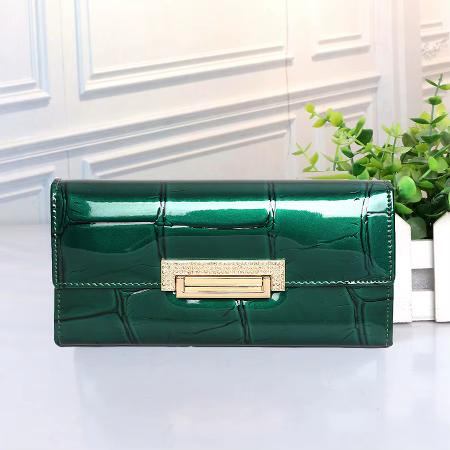 Portefeuille en cuir de vache femmes marque de luxe