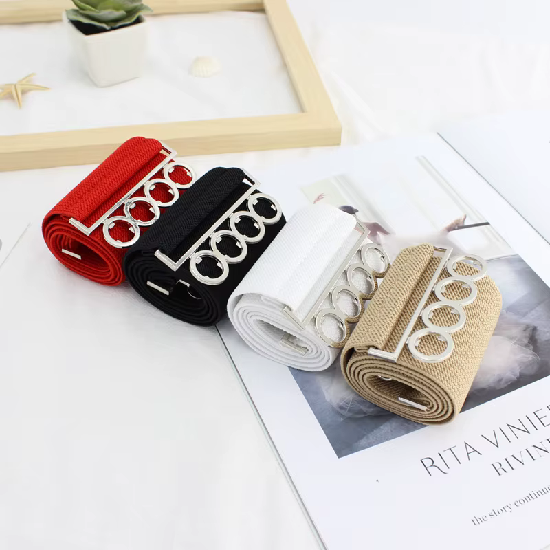 Ceinture large élastique pour femme