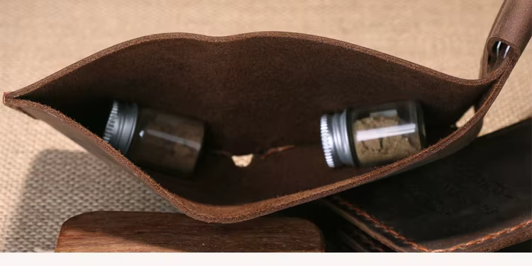 Walter Mitty, portefeuille en cuir véritable pour hommes