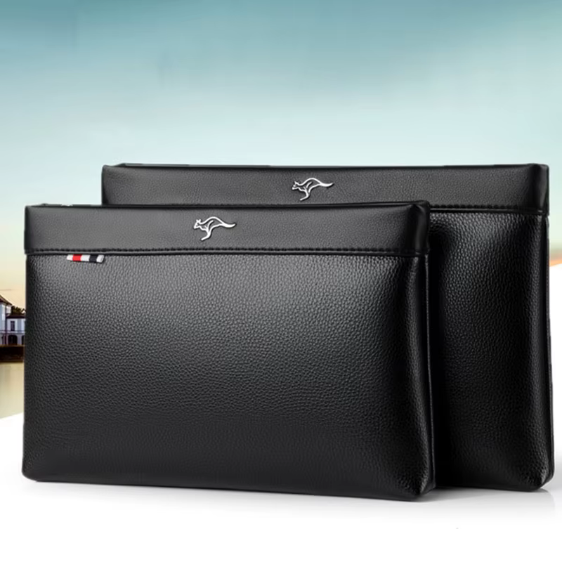Marque de luxe hommes d'affaires portefeuille en cuir homme pochette pièces de monnaie poche sac à main enveloppe décontractée longs portefeuilles mâle sac pratique pour IPAD