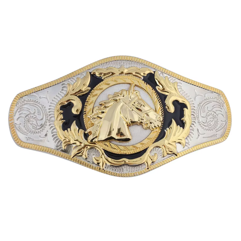 Accessoires de ceinture en alliage Double couleur