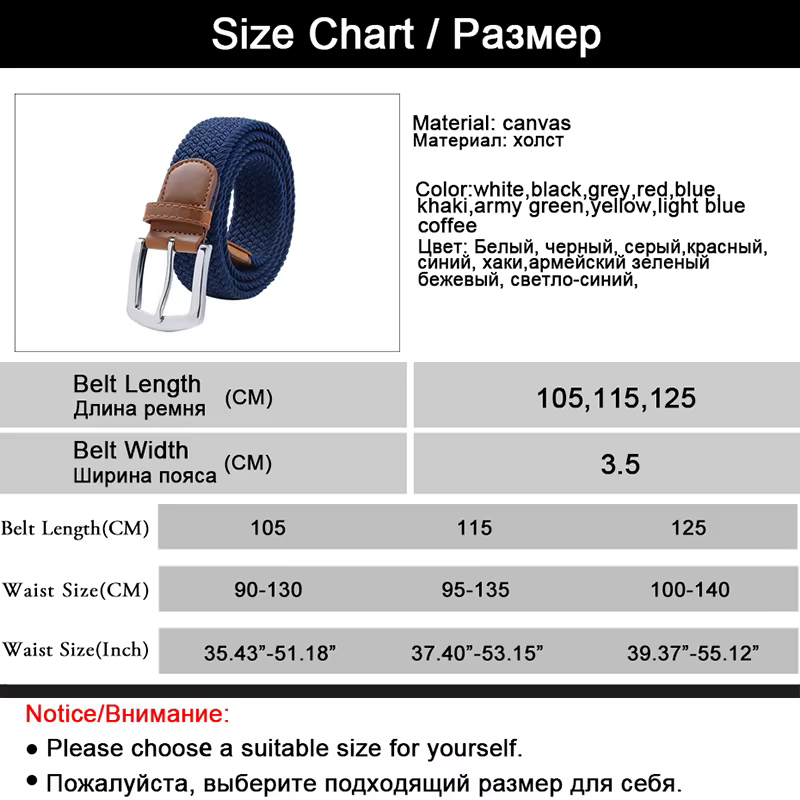 Ceintures pour hommes ceinture boucle ardillon en métal