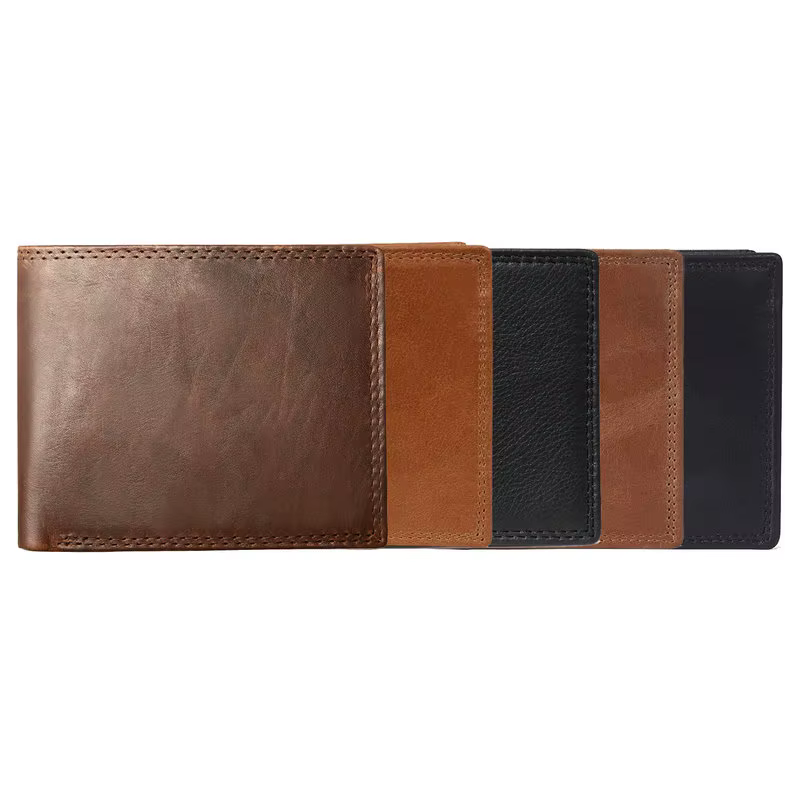 Portefeuilles en cuir de vache pour hommes