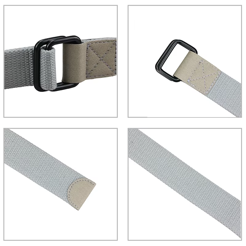 Maikun-Ceinture à double anneau pour hommes