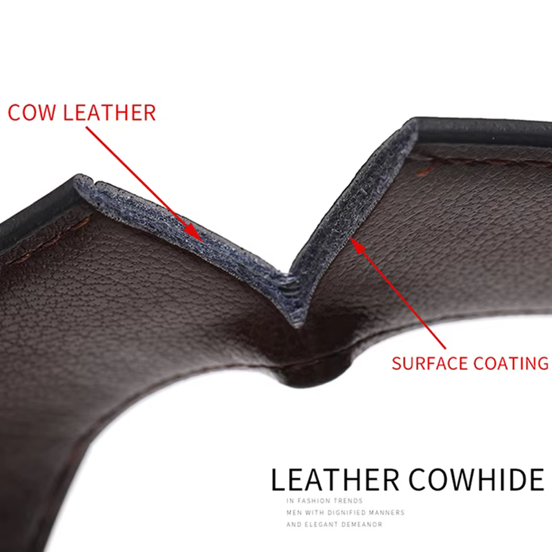 Ceinture en cuir véritable pour homme