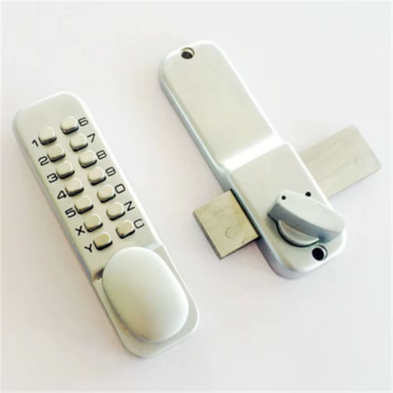 Serrures de porte mécaniques numériques sans clé avec bouton poussoir à code, bouton narpour la sécurité à domicile