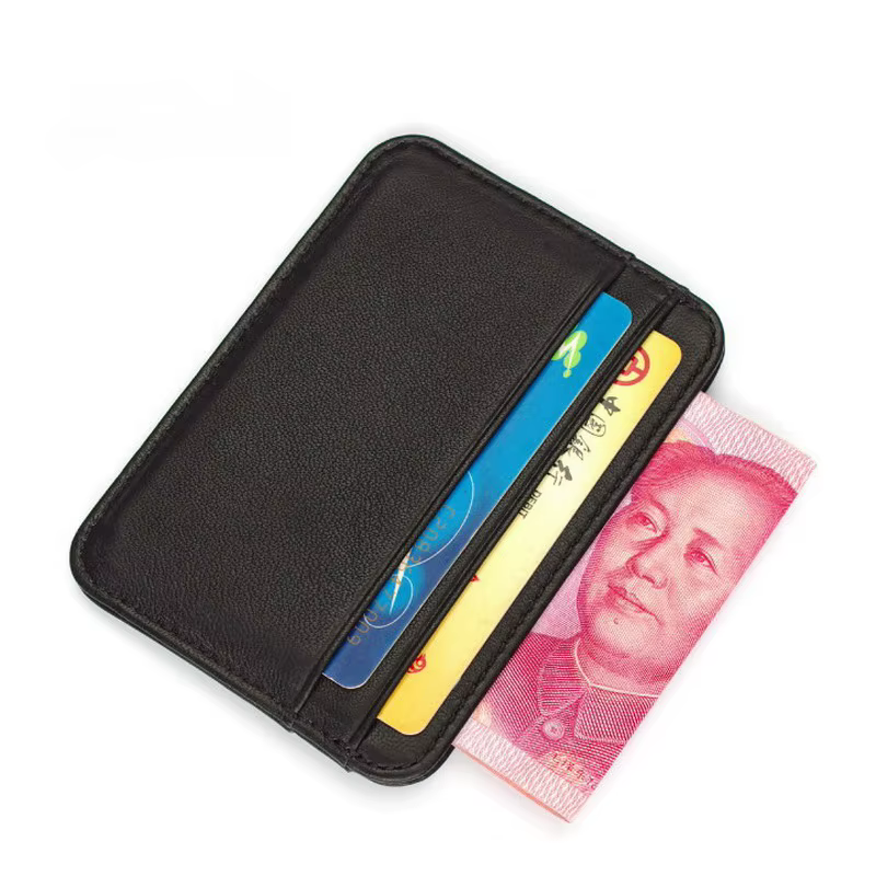 Gibo m.com ja-Porte-cartes en cuir véritable