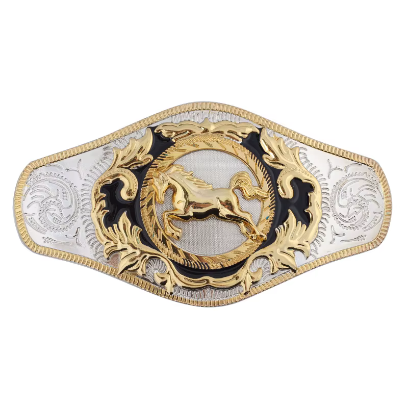 Accessoires de ceinture en alliage Double couleur