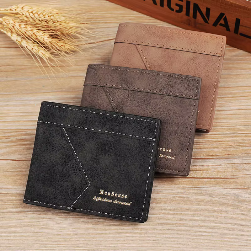 Portefeuille en cuir pour hommes