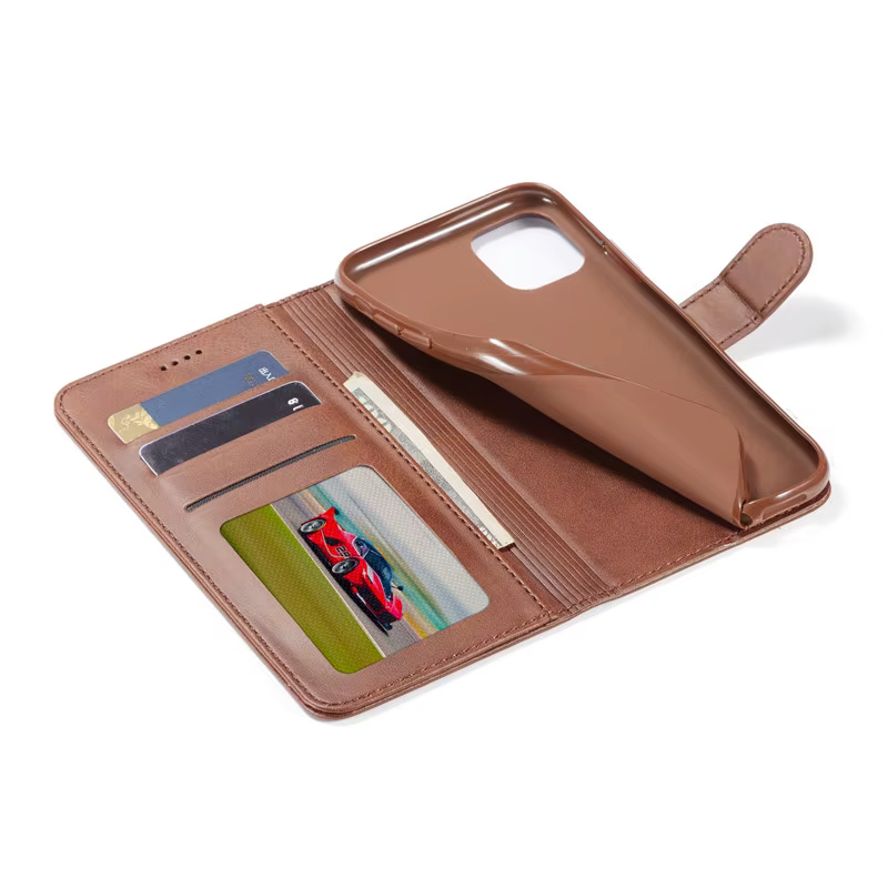 Pour iPhone 17 étui portefeuille en cuir couverture pour iPhone 16 15 14 Plus étui à rabat pour iPhone 17 16 15 14 13 12 11 Pro Max étui