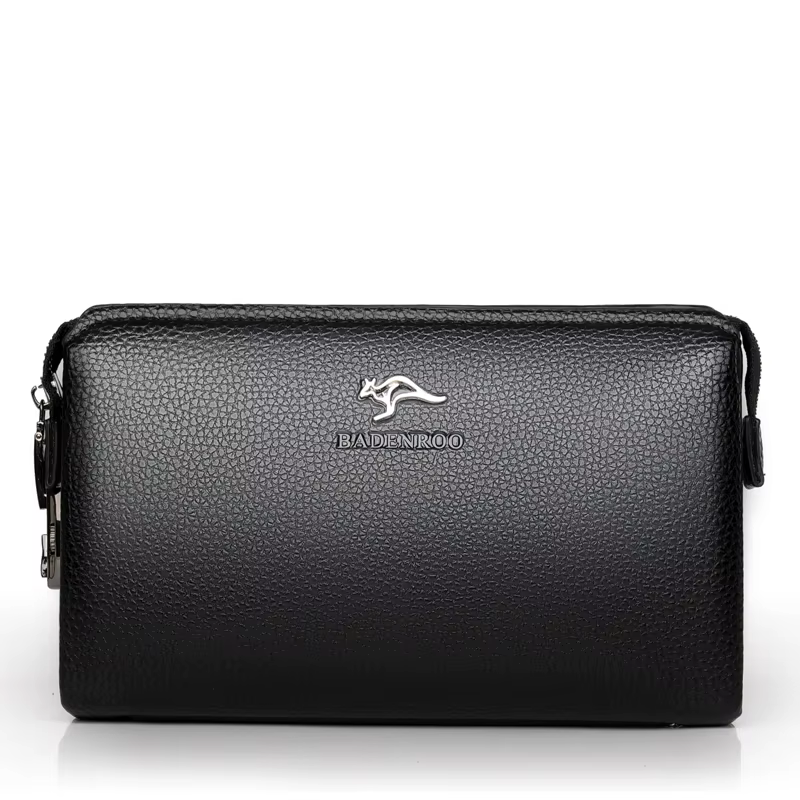 Marque de luxe hommes portefeuille en cuir Long