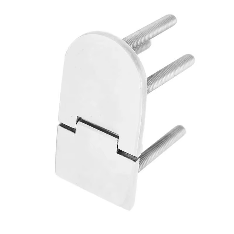 Charnière de porte de bateau avec fixation dissimulée, acier inoxydable 316 de qualité marine, quincaillerie polie pour yacht, charnière Sunshine