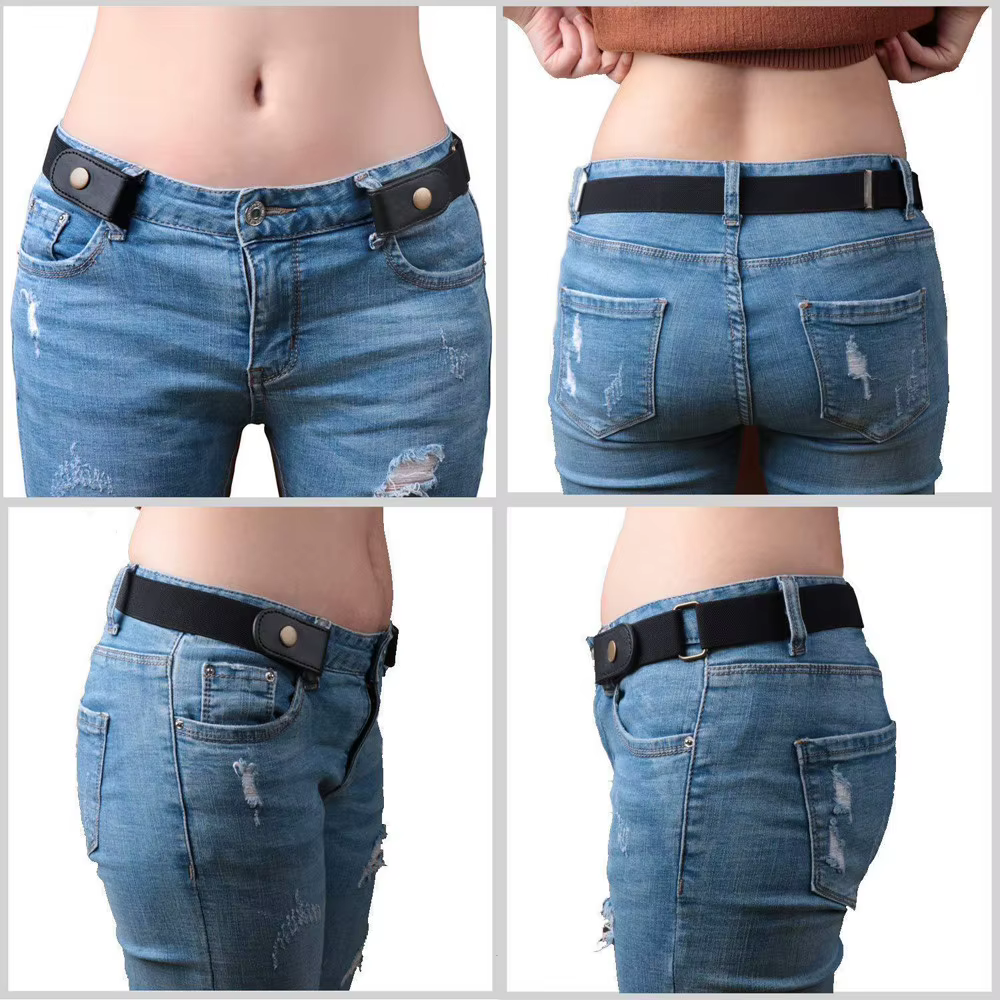Ceinture élastique sans boucle pour femmes