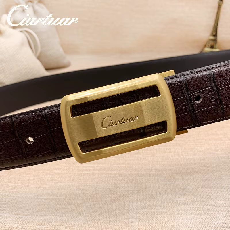 Ciartuar – ceinture en cuir véritable pour hommes