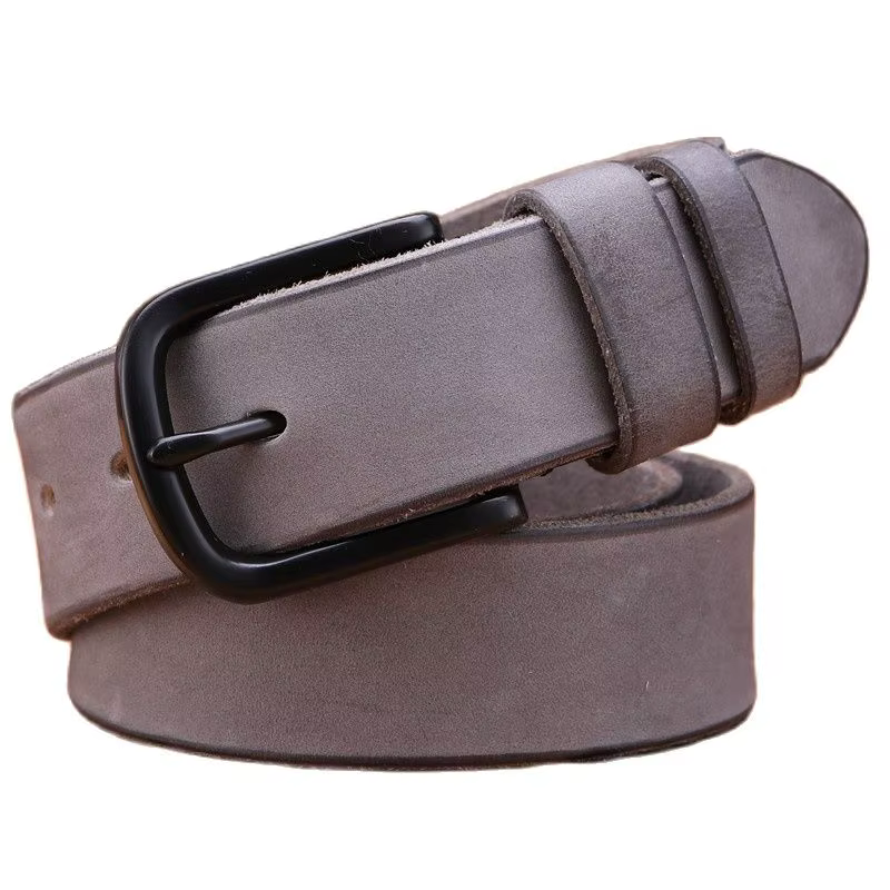 Ceintures vintage en cuir véritable pour hommes