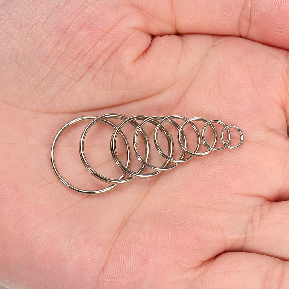 Cercle Vide pour Porte-Clés en Métal