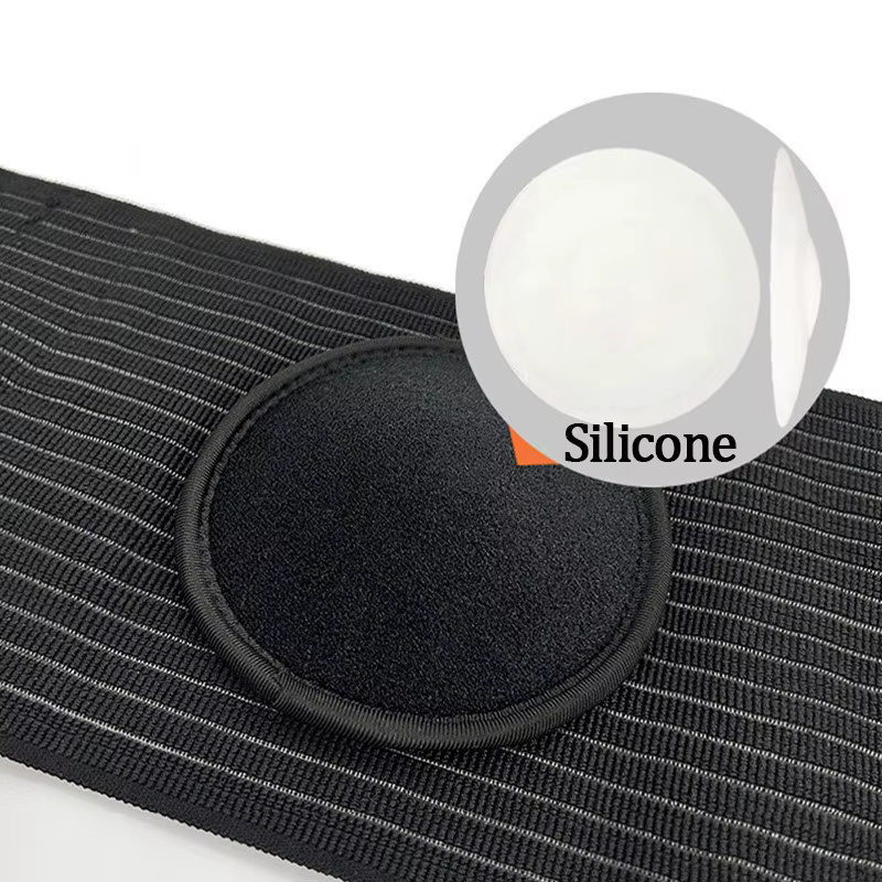 Ceinture de hernie ombilicale pour hommes et femmes, ceinture abdominale avec coussin de compression pour le ventre et le soutien lombaire du dos