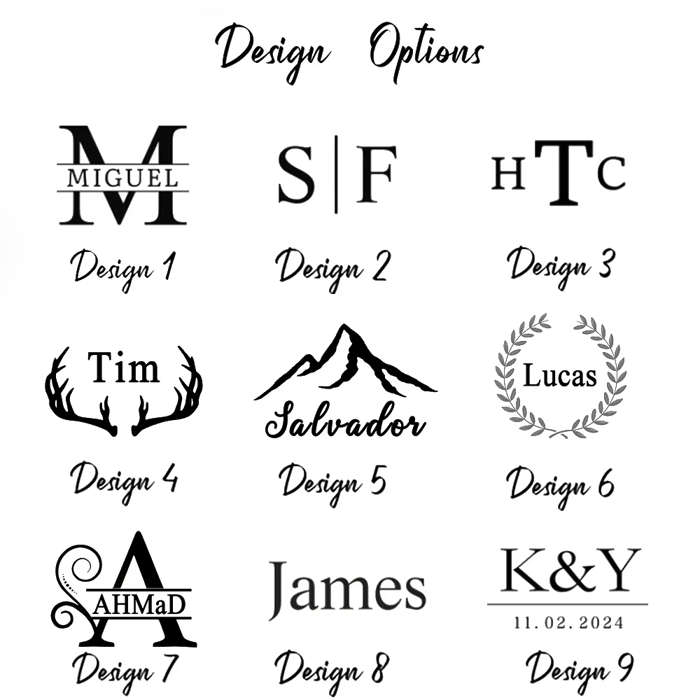 Portefeuille de blocage RFID avec nom personnalisé