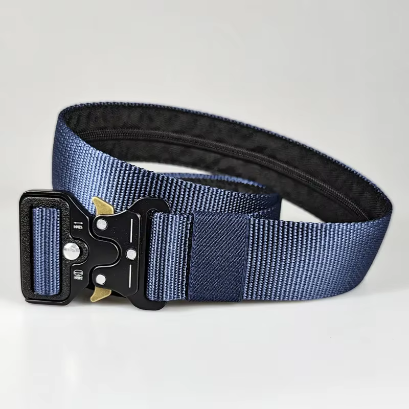 Ceinture pour hommes avec fermeture éclair