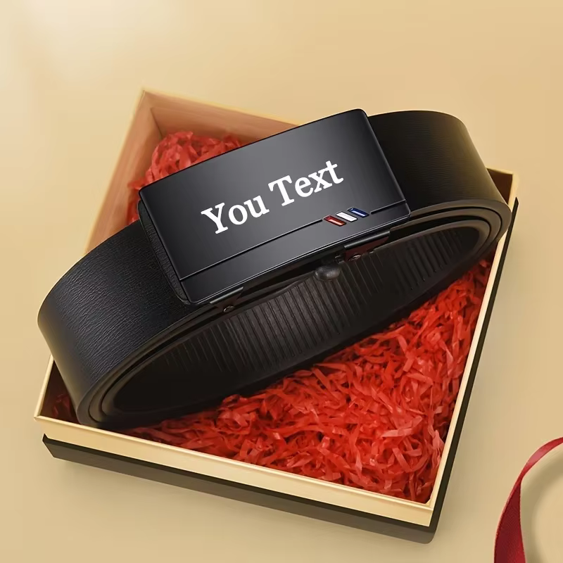 Ceinture pour homme personnalisée