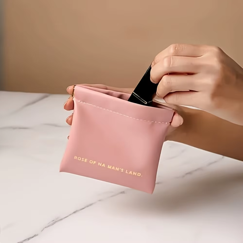 Portefeuille à fermeture magnétique pour femmes, Mini organisateur multicolore, petit sac de rangement, rangement de voyage avec pochette pour pièces de monnaie de rouge à lèvres