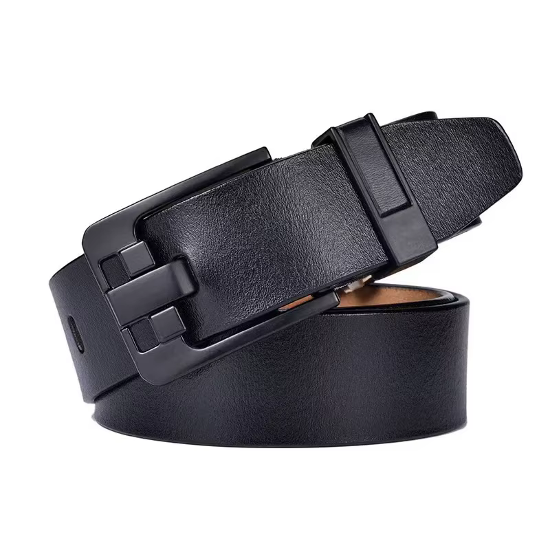 Ceinture de luxe pour hommes, en cuir, boucle ardillon en métal, haute qualité, marque célèbre de styliste, sangle de taille pour Jeans