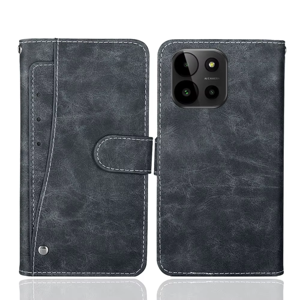 Portefeuille en cuir pour téléphone MyPhone N23 5G