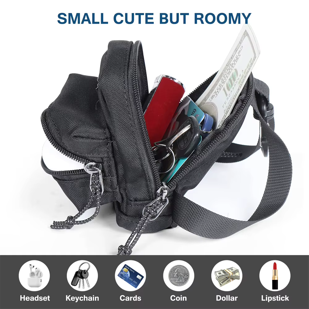Geestock élégant Mini porte-monnaie femmes hommes voyage argent/porte-carte organisateur métal fermeture éclair sac à main Ultra mince porte-clés portefeuille