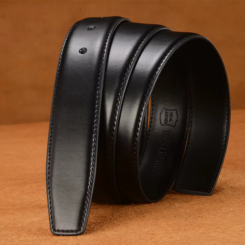 3.8 cm 3.5 cm 3.2 cm 3.0 cm 2.8 cm 2.4 cm ceinture en cuir véritable sans boucle