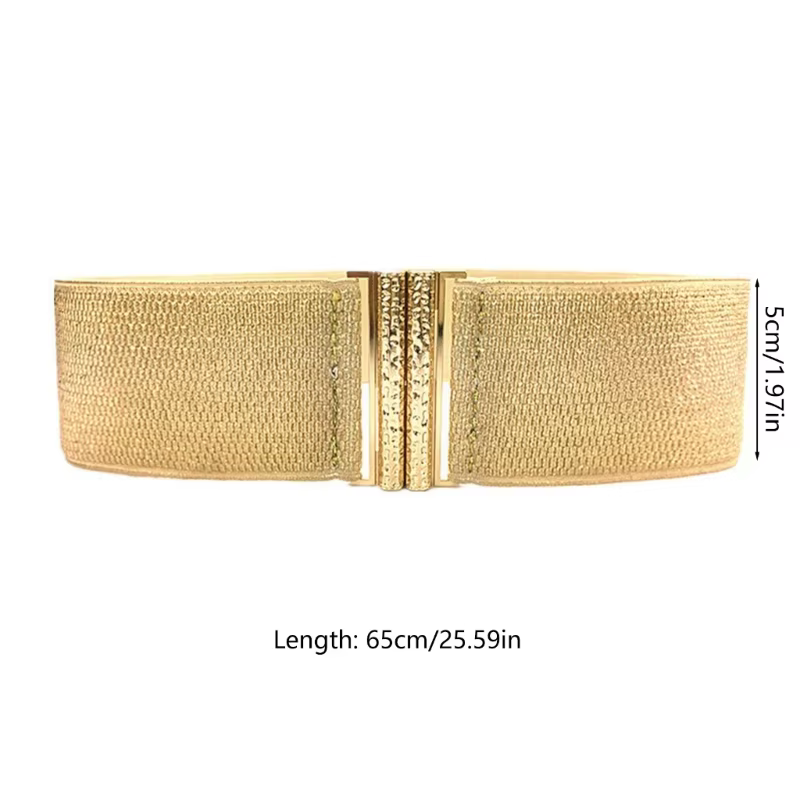 Femmes taille élastique ceinture mince façonnage