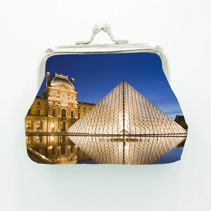Porte-monnaie en cuir PU personnalisé