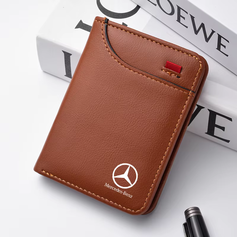Portefeuille en cuir pour hommes