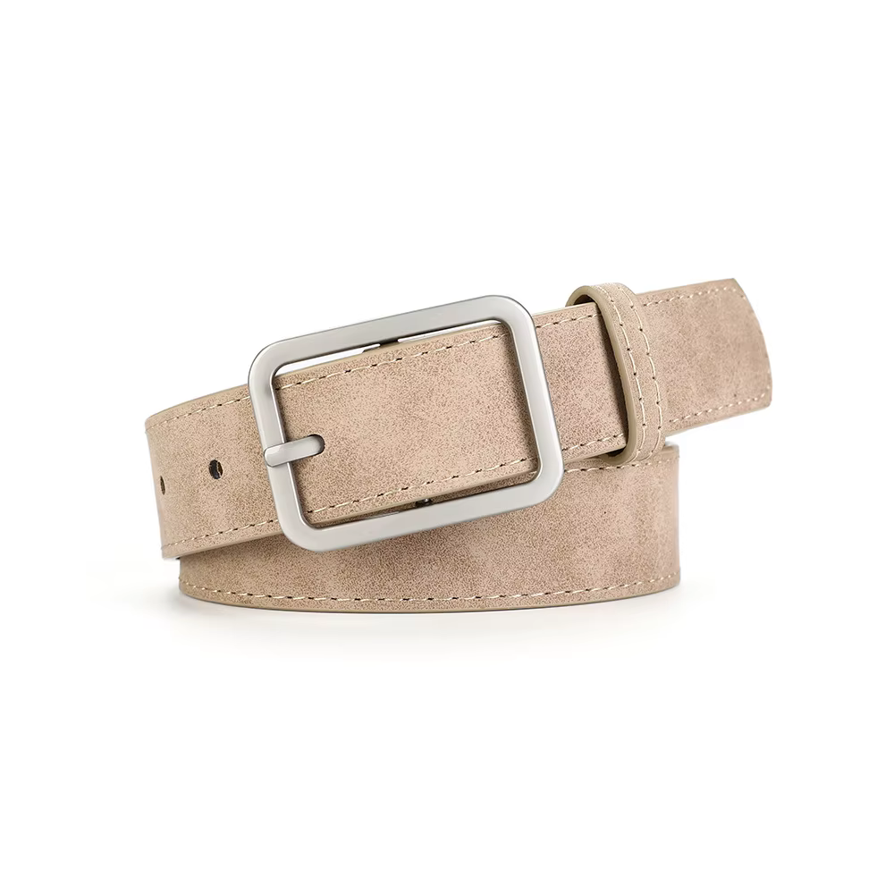 Ceinture polyvalente en cuir givré rétro pour hommes 08