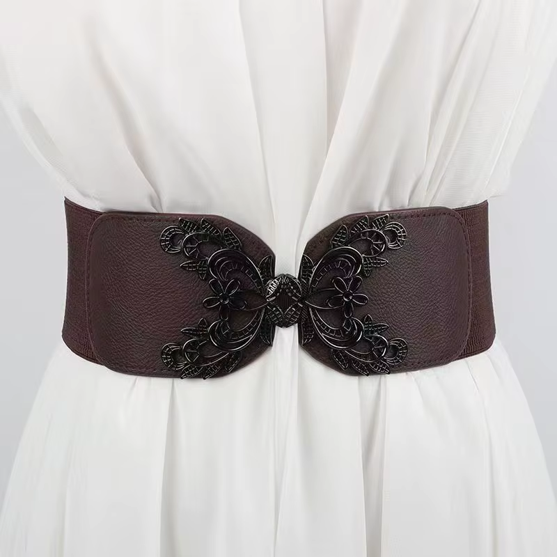 Ceinture avec ceinture élastique pour femmes