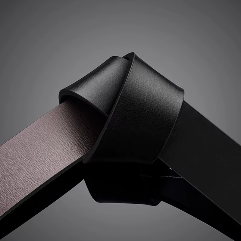 Ceinture élégante en cuir PU pour hommes – Ceintures à la mode pour la vie quotidienne