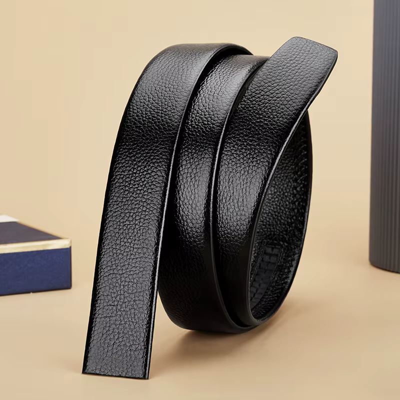 Ceinture de remplacement en cuir véritable pour hommes