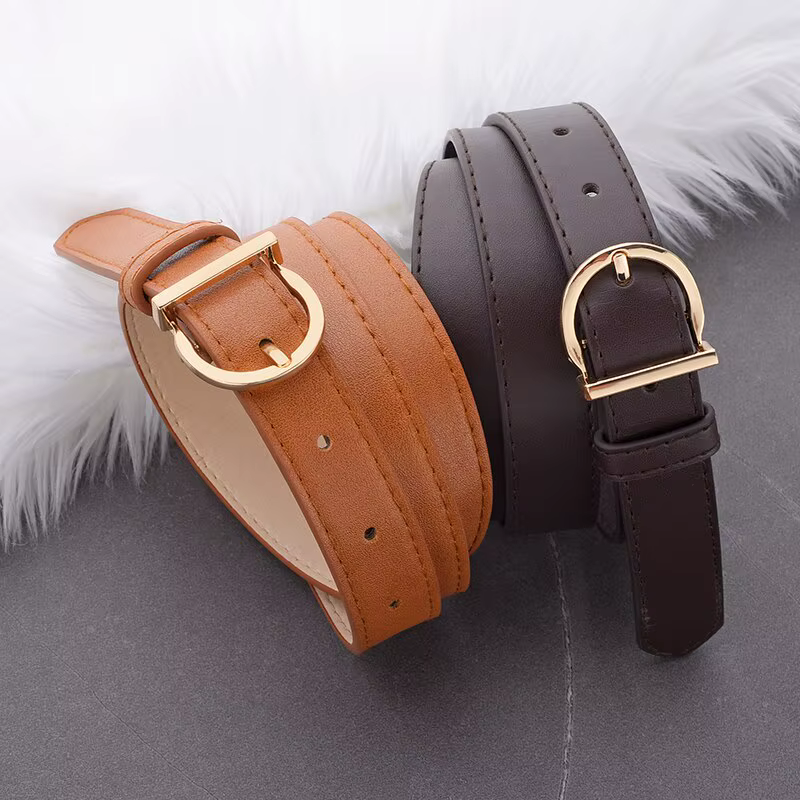 Ceinture femme mode haute qualité boucle ardillon