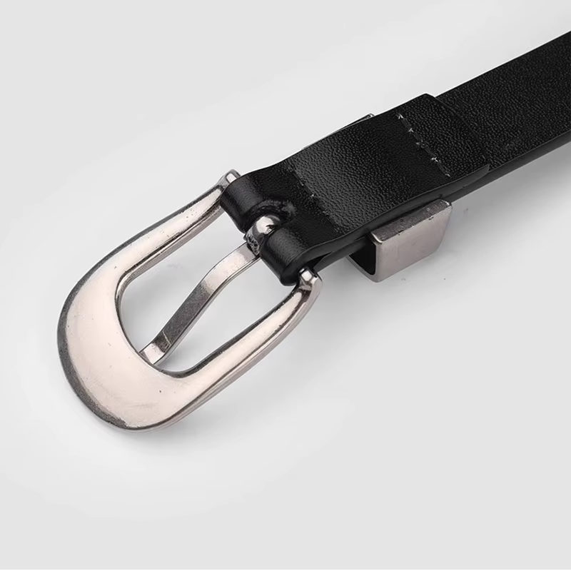 Ceinture en cuir véritable pour femmes