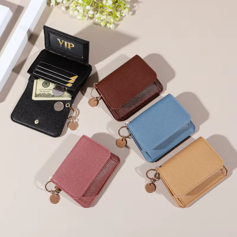 Portefeuille minimaliste – Porte-cartes de crédit multi-cartes résistant à l'eau